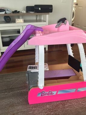 Barbie Pink and Purple Slide Play Boat